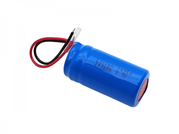  3.7V 240mAh 14250 特种锂电池